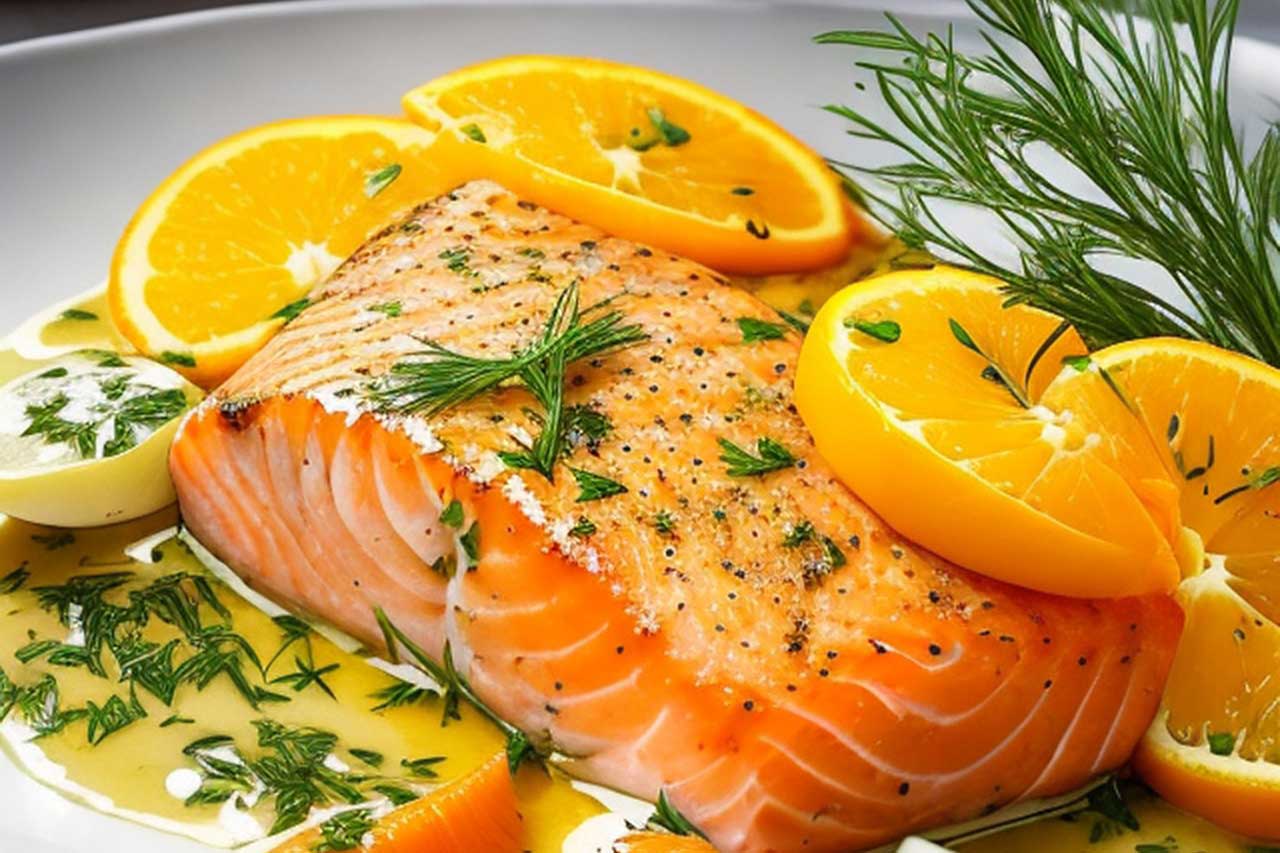 catering salmon